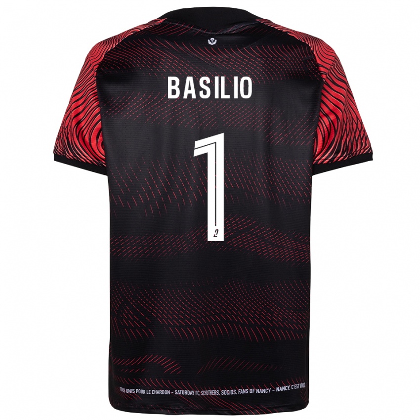 ילדים אנזו באסיליו #1 לבן אדום ג'רזי ביתית 2025/26 חולצה קצרה