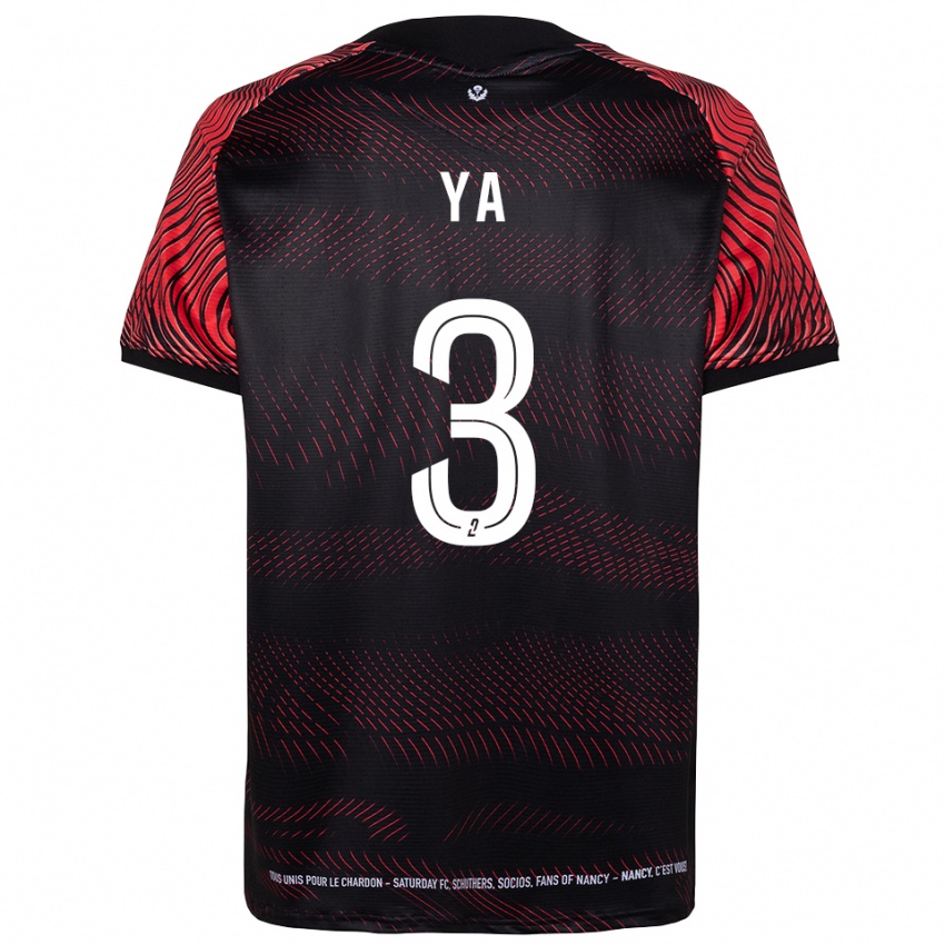 ילדים Noah Ya #3 לבן אדום ג'רזי ביתית 2025/26 חולצה קצרה