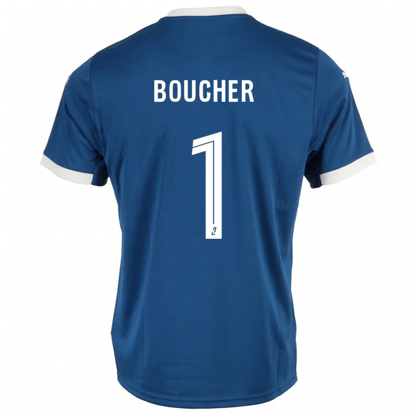 ילדים זאכרי בושה #1 כחול לבן ג'רזי ביתית 2025/26 חולצה קצרה