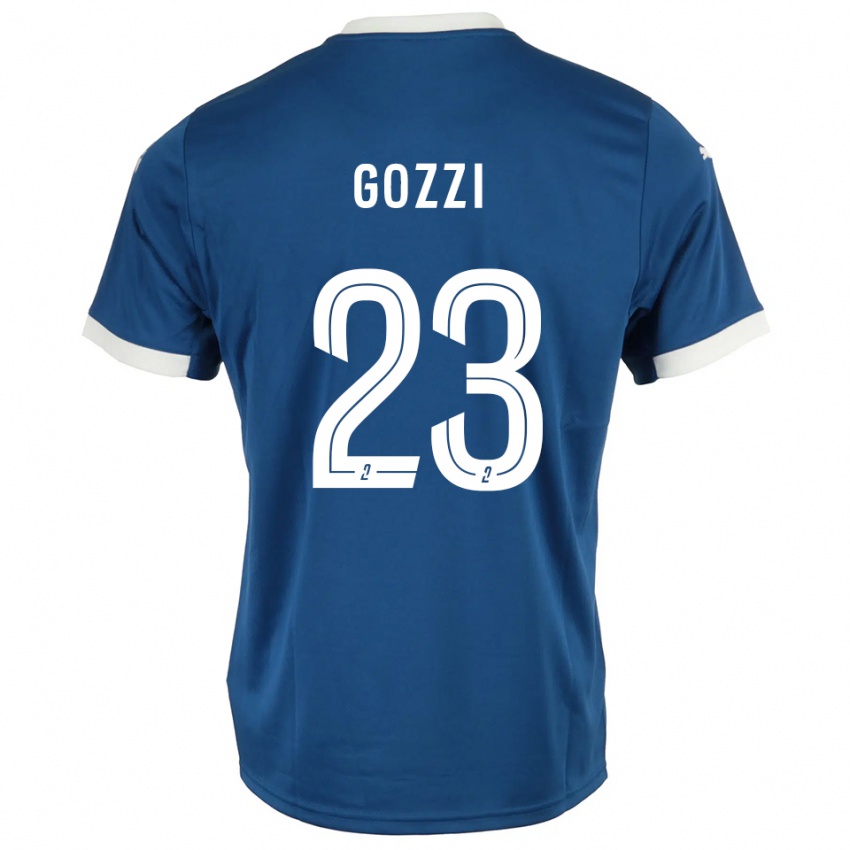 ילדים פאולו גוזי #23 כחול לבן ג'רזי ביתית 2025/26 חולצה קצרה