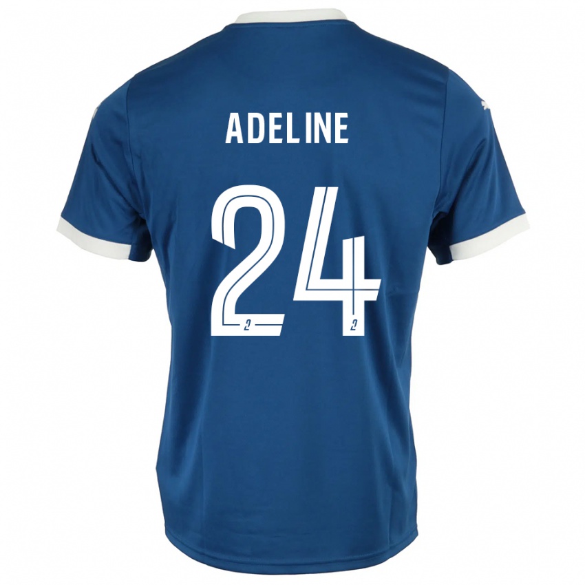 ילדים מרטין אדליין #24 כחול לבן ג'רזי ביתית 2025/26 חולצה קצרה