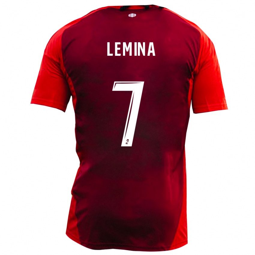 ילדים נוחה למינה #7 אדום בורגונדי ג'רזי ביתית 2025/26 חולצה קצרה