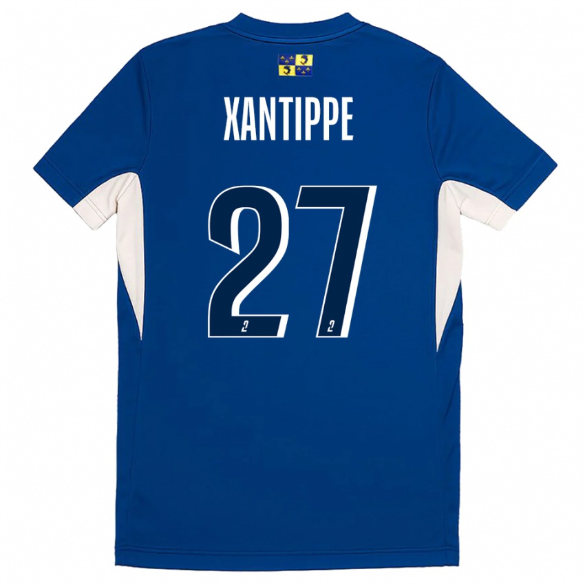 ילדים Matthéo Xantippe #27 כחול נייבי כחול ג'רזי ביתית 2025/26 חולצה קצרה