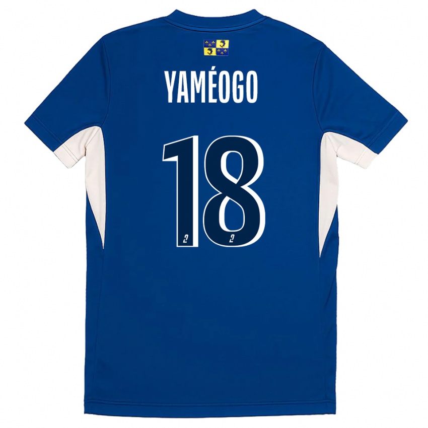 ילדים באשירו ימאוגו #18 כחול נייבי כחול ג'רזי ביתית 2025/26 חולצה קצרה