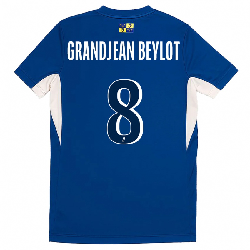 ילדים לואיז גראנדג׳אן ביילו #8 כחול נייבי כחול ג'רזי ביתית 2025/26 חולצה קצרה