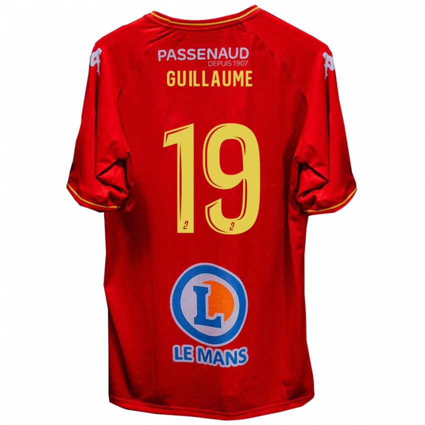 ילדים באטיס גווילאומה #19 אדום צהוב ג'רזי ביתית 2025/26 חולצה קצרה