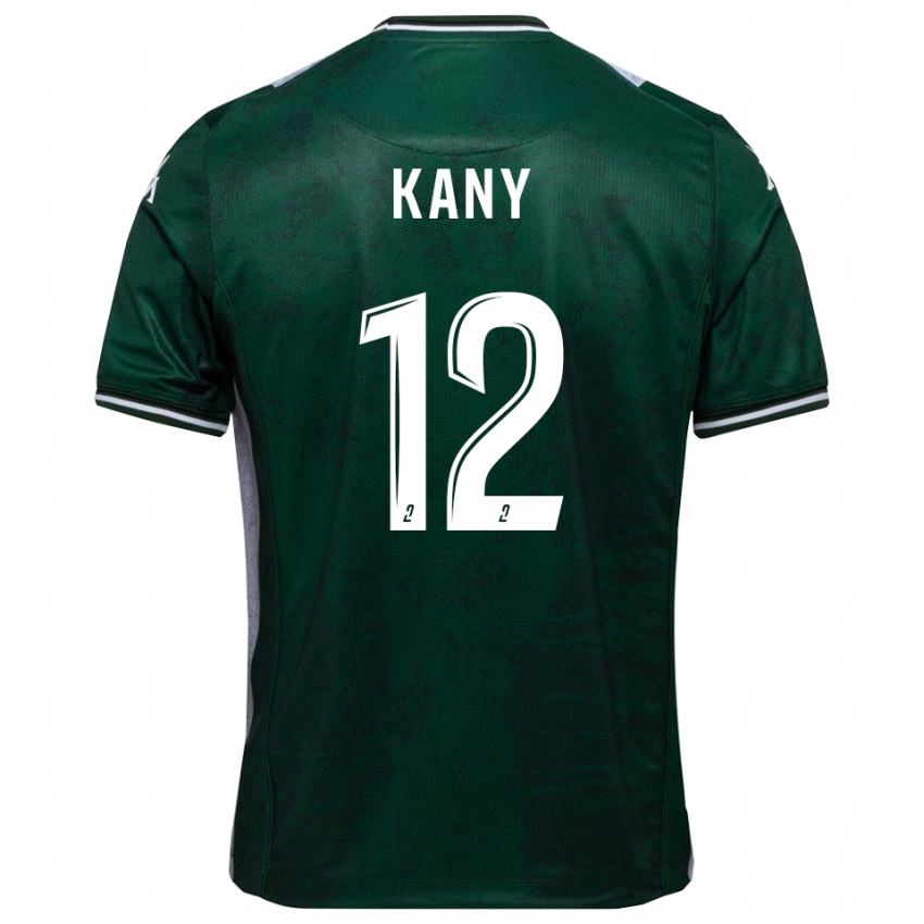 ילדים וינסנט קני #12 ירוק לבן ג'רזי ביתית 2025/26 חולצה קצרה