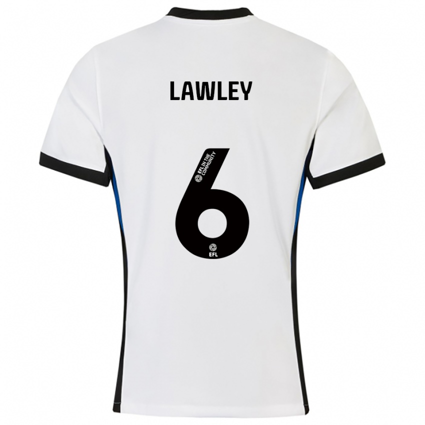 ילדים ג'מה לאולי #6 לבן כחול הרחק ג'רזי 2025/26 חולצה קצרה