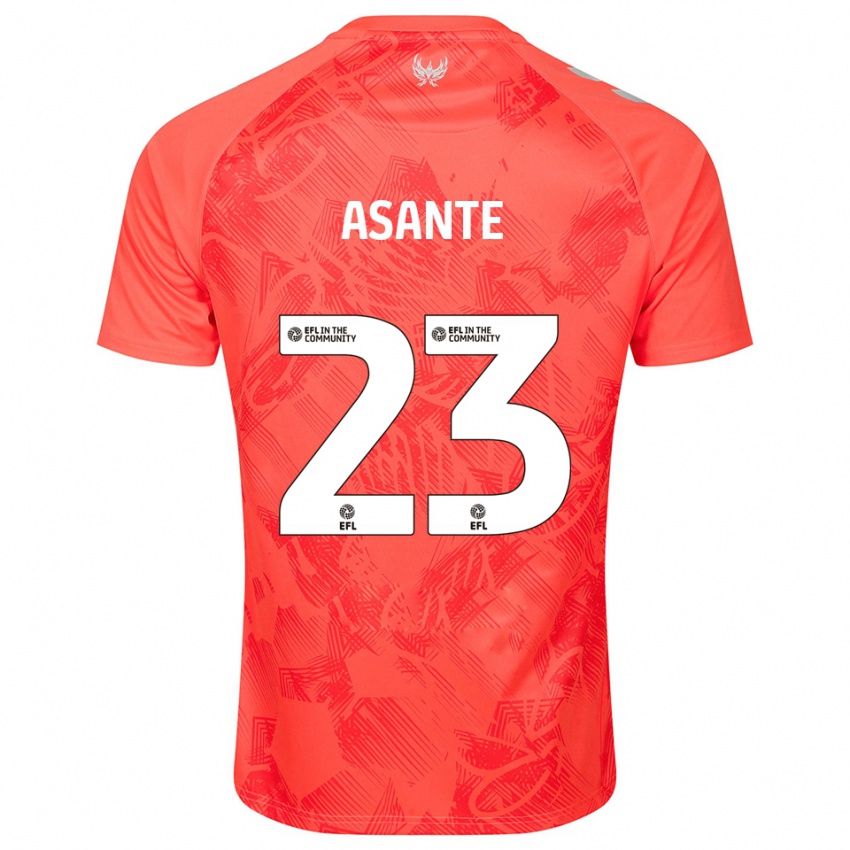 ילדים ברנדון תומאס-אסאנטה #23 כתום לבן הרחק ג'רזי 2025/26 חולצה קצרה