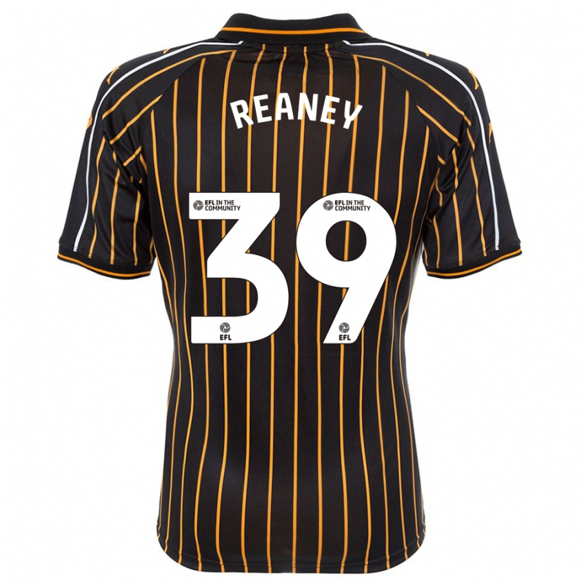 ילדים Mollie Reaney #39 לבן שחור הרחק ג'רזי 2025/26 חולצה קצרה