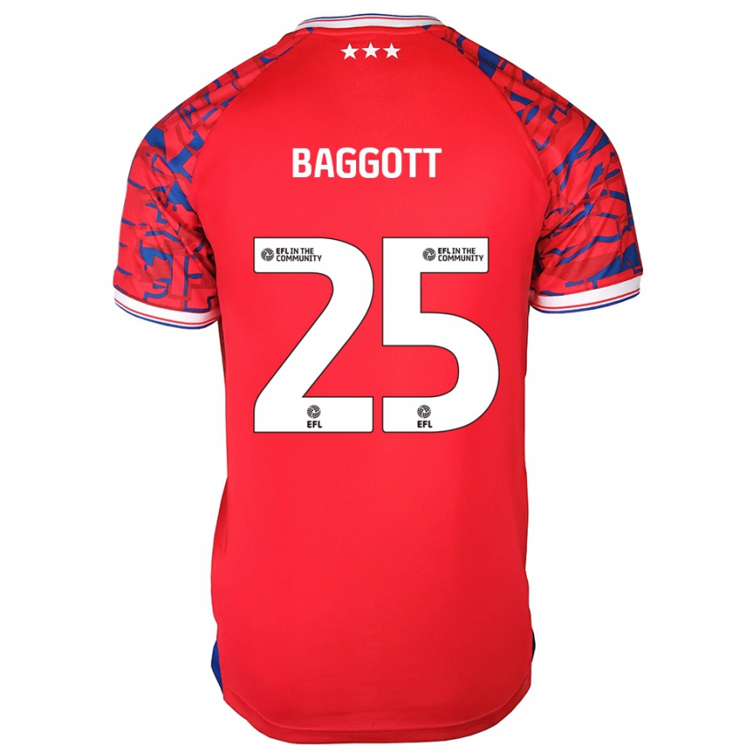 ילדים אלקן בגוט #25 אדום כחול הרחק ג'רזי 2025/26 חולצה קצרה