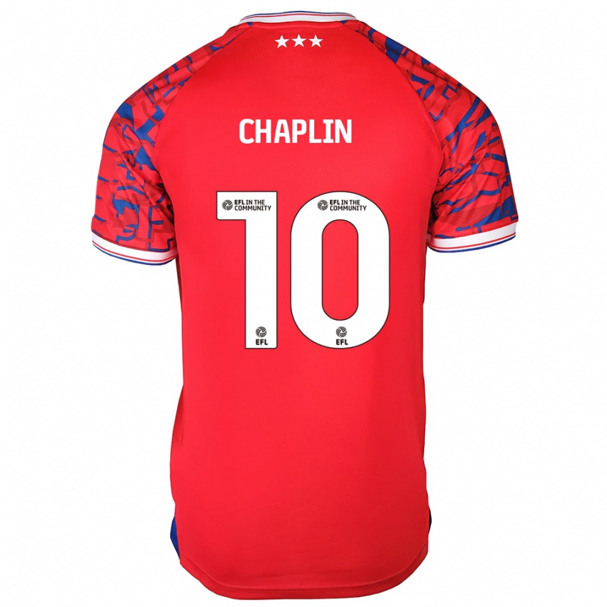 ילדים קונור צ'פלין #10 אדום כחול הרחק ג'רזי 2025/26 חולצה קצרה