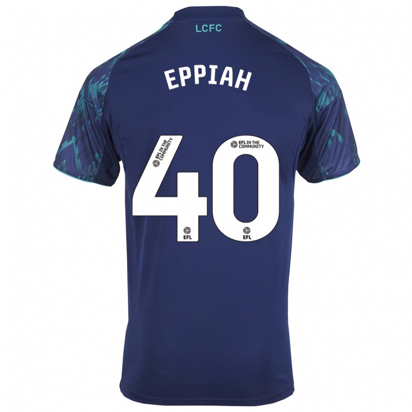 ילדים ג'וש אפיה #40 כחול נייבי ירוק לבן הרחק ג'רזי 2025/26 חולצה קצרה