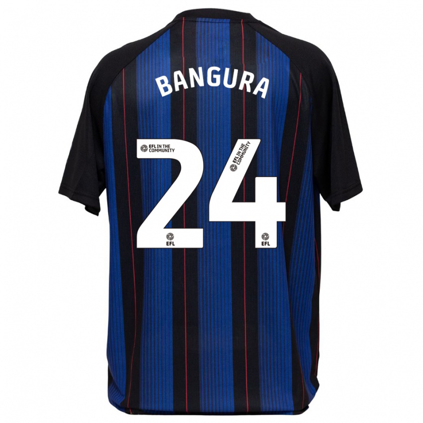 ילדים אלכס באנגורה #24 כחול שחור הרחק ג'רזי 2025/26 חולצה קצרה