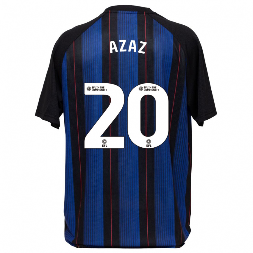 ילדים פין עזז #20 כחול שחור הרחק ג'רזי 2025/26 חולצה קצרה