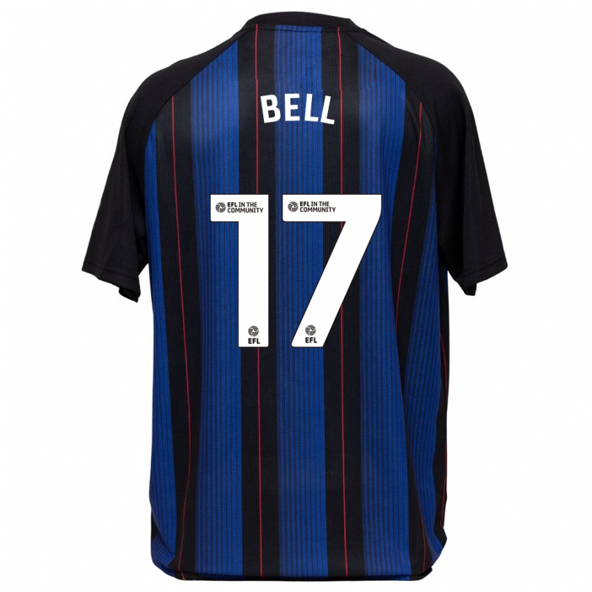 ילדים מילי בל #17 כחול שחור הרחק ג'רזי 2025/26 חולצה קצרה