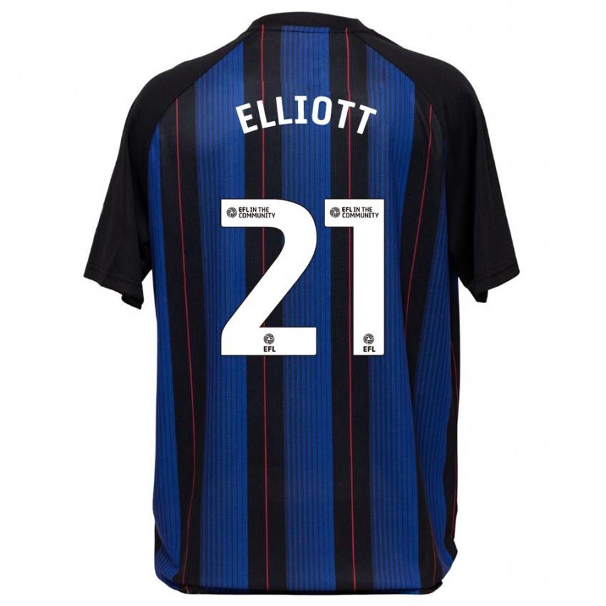 ילדים פליקס אליוט #21 כחול שחור הרחק ג'רזי 2025/26 חולצה קצרה