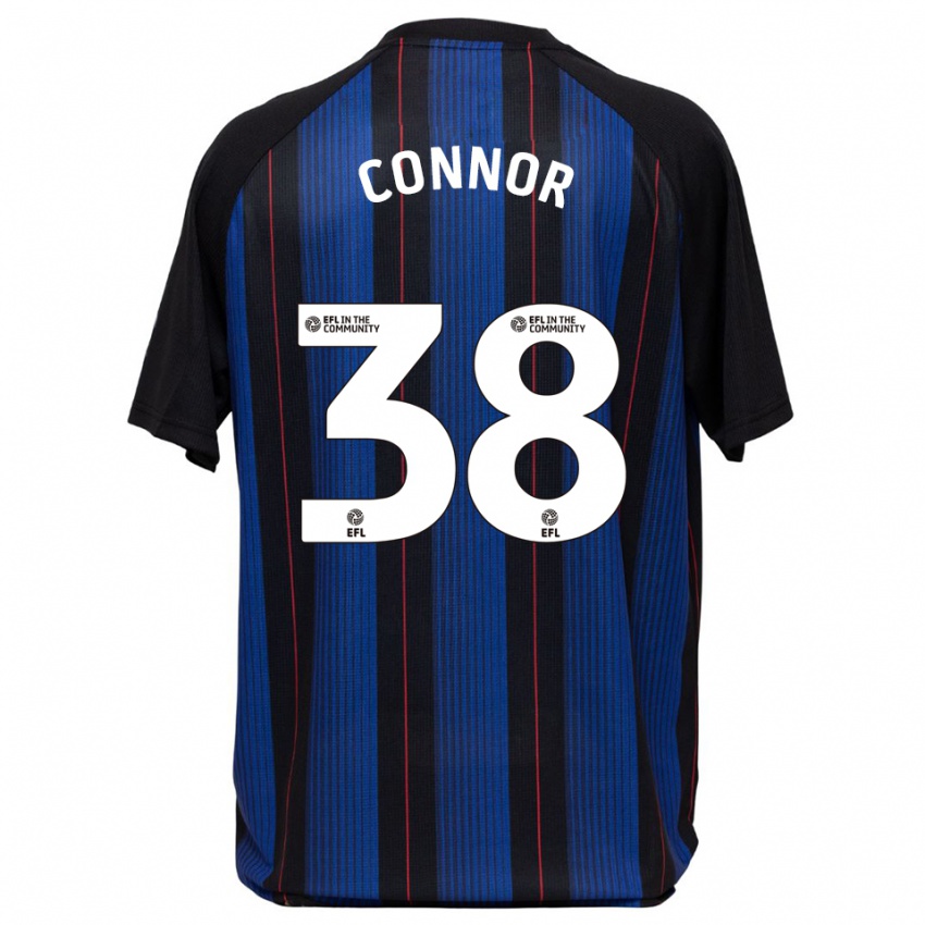 ילדים שיי קונור #38 כחול שחור הרחק ג'רזי 2025/26 חולצה קצרה