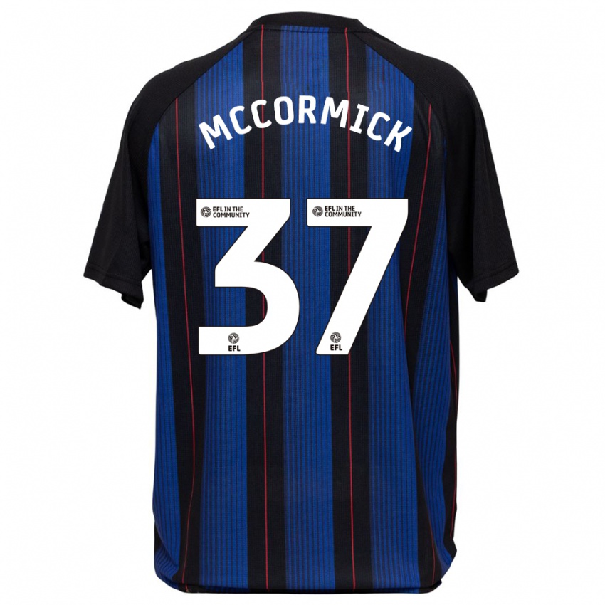 ילדים ג'ורג' מקורמיק #37 כחול שחור הרחק ג'רזי 2025/26 חולצה קצרה