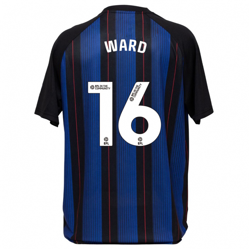 ילדים פרנצ'סקה וורד #16 כחול שחור הרחק ג'רזי 2025/26 חולצה קצרה