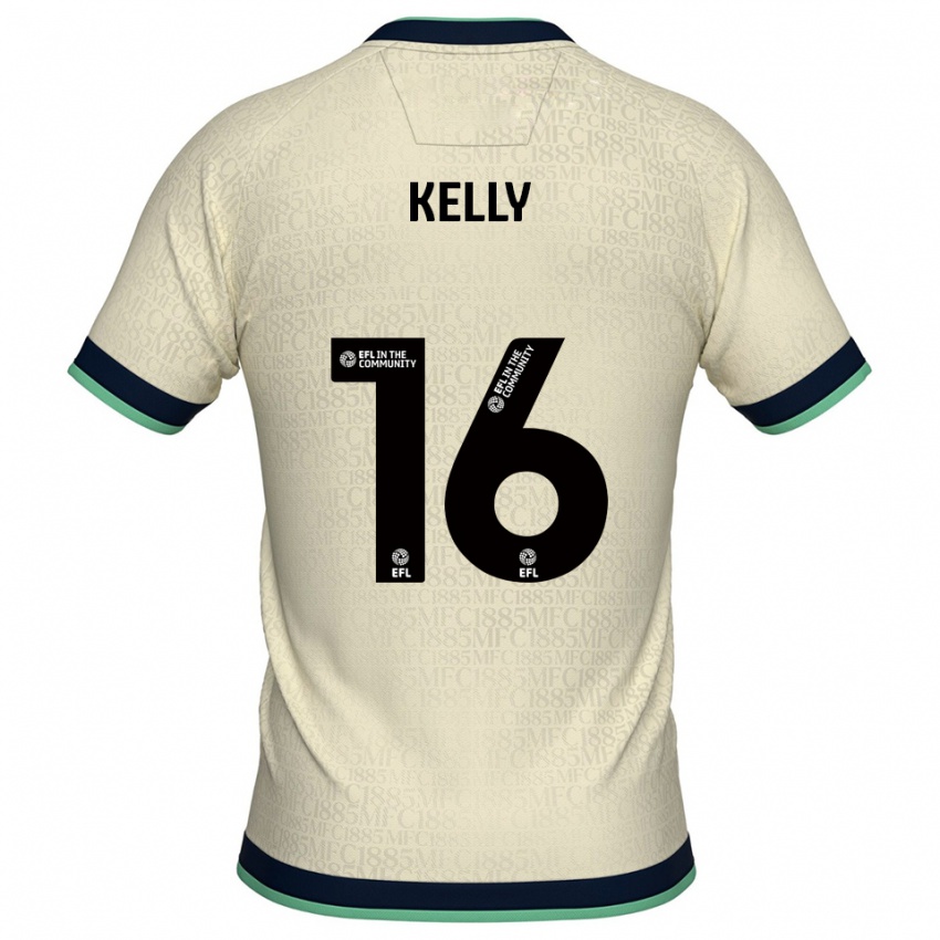 ילדים דניאל קלי #16 שמפניה כחול נייבי הרחק ג'רזי 2025/26 חולצה קצרה