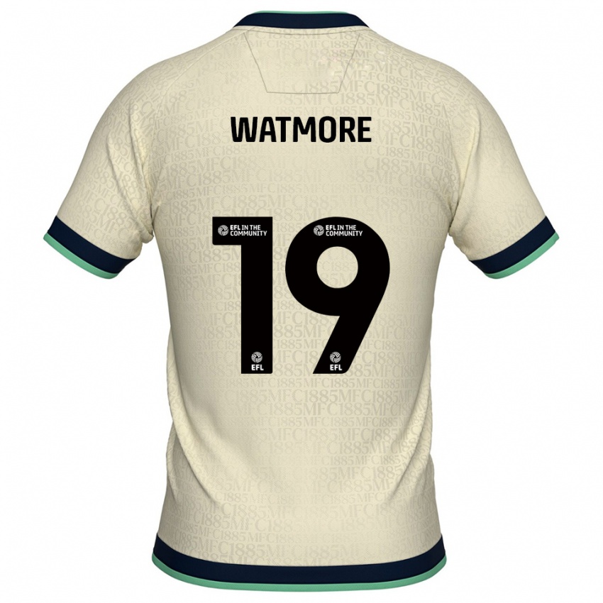 ילדים דאנקן וואטמור #19 שמפניה כחול נייבי הרחק ג'רזי 2025/26 חולצה קצרה