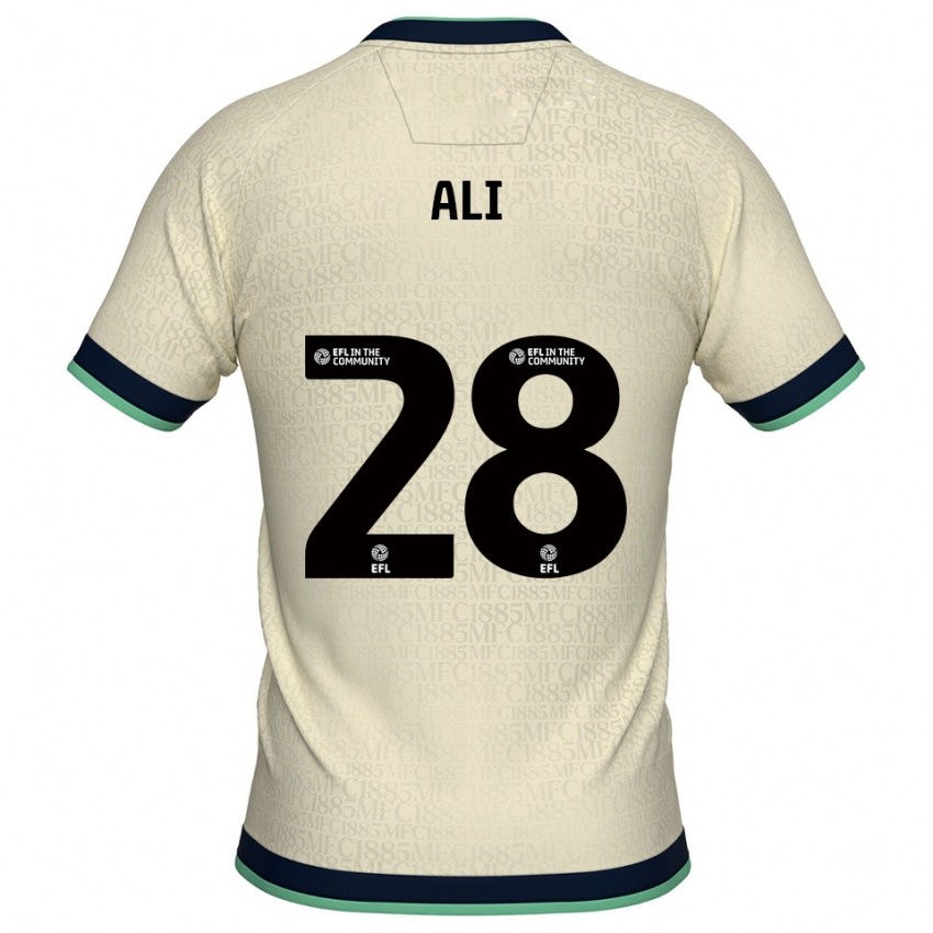 ילדים Francesca Ali #28 שמפניה כחול נייבי הרחק ג'רזי 2025/26 חולצה קצרה