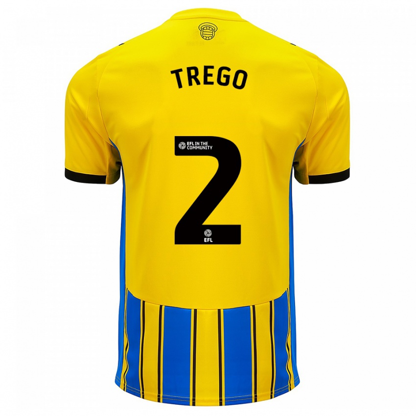 ילדים מופע דקסטר #2 כחול צהוב הרחק ג'רזי 2025/26 חולצה קצרה