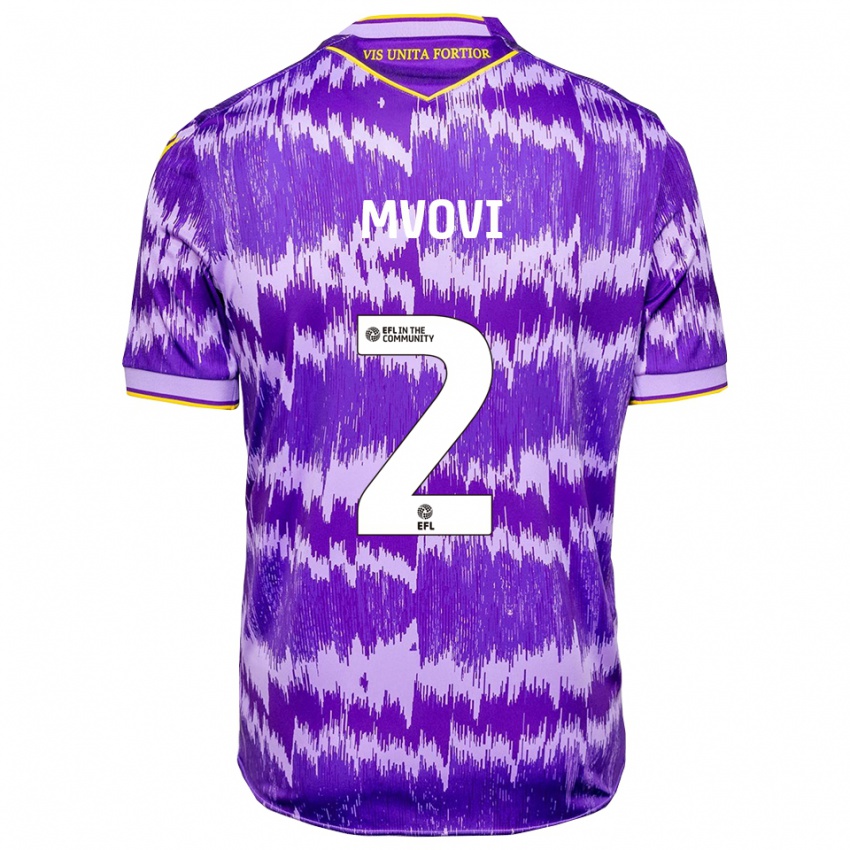 ילדים יואל מבובי #2 סגול צהוב הרחק ג'רזי 2025/26 חולצה קצרה