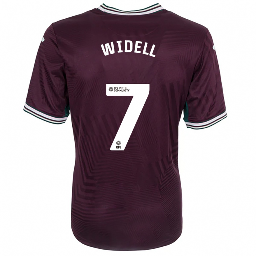 ילדים מלקר וידל #7 חלודה אדום לבן הרחק ג'רזי 2025/26 חולצה קצרה