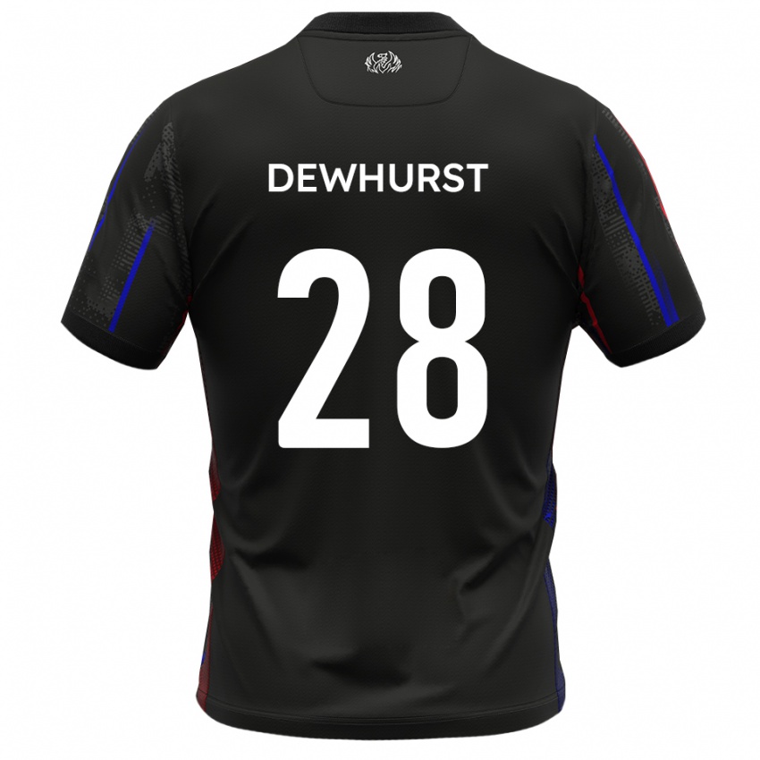 ילדים מרקוס רוברט דיוורסט #28 שחור אדום הרחק ג'רזי 2025/26 חולצה קצרה