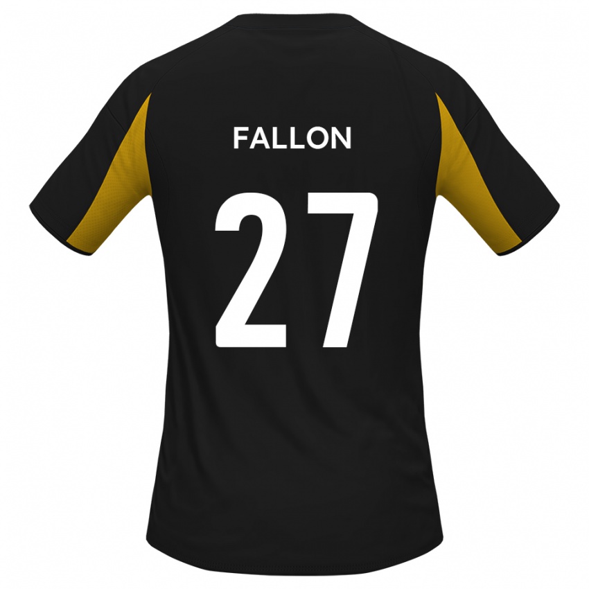 ילדים לואי פאלון #27 שחור צהוב הרחק ג'רזי 2025/26 חולצה קצרה