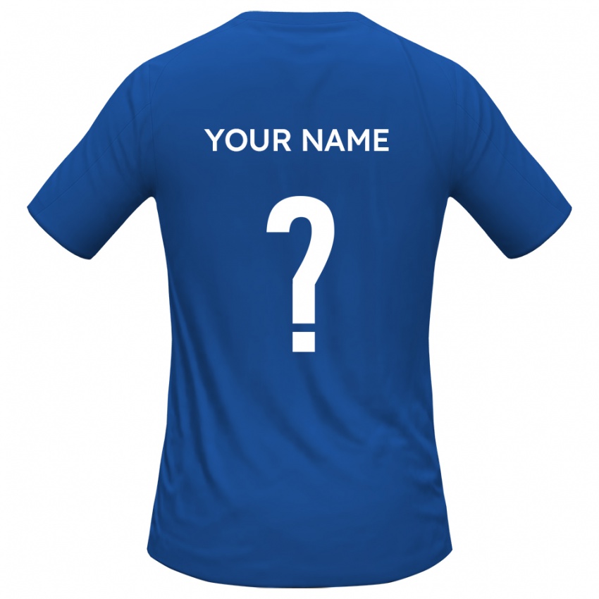 ילדים השם שלך #0 תכלת הרחק ג'רזי 2025/26 חולצה קצרה