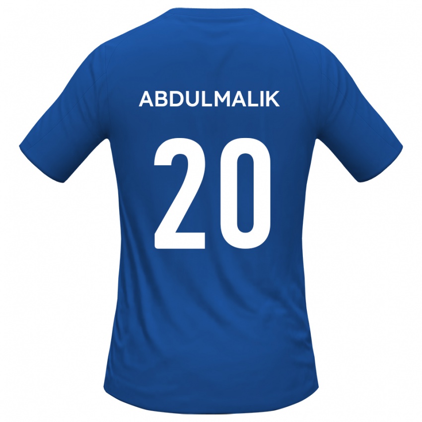 ילדים Abdul Abdulmalik #20 תכלת הרחק ג'רזי 2025/26 חולצה קצרה