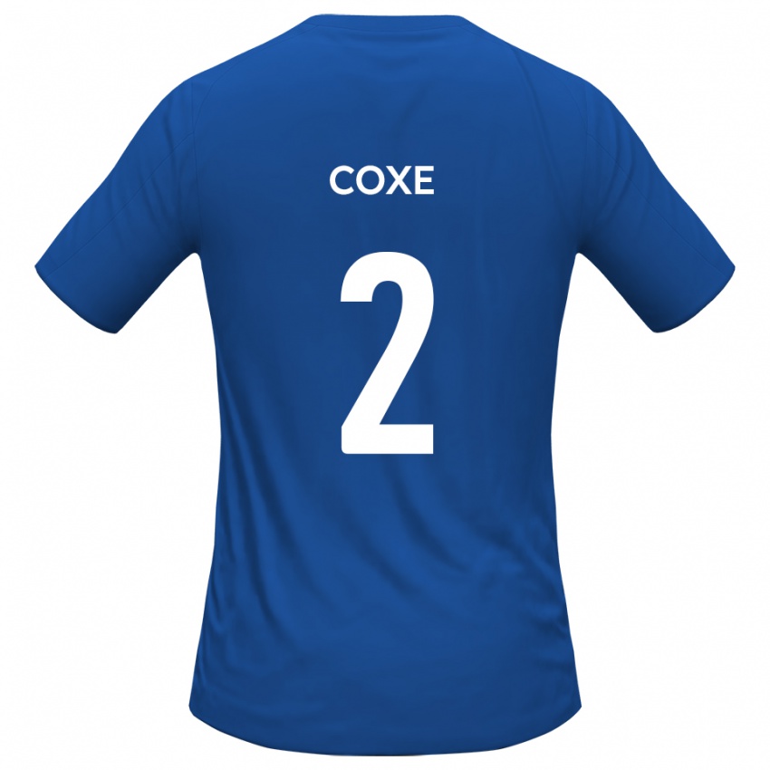 ילדים קמרון קוקס #2 תכלת הרחק ג'רזי 2025/26 חולצה קצרה