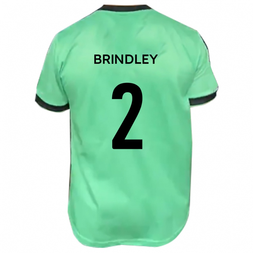 ילדים ריצ'רד ברינדל #2 טורקיז שחור הרחק ג'רזי 2025/26 חולצה קצרה