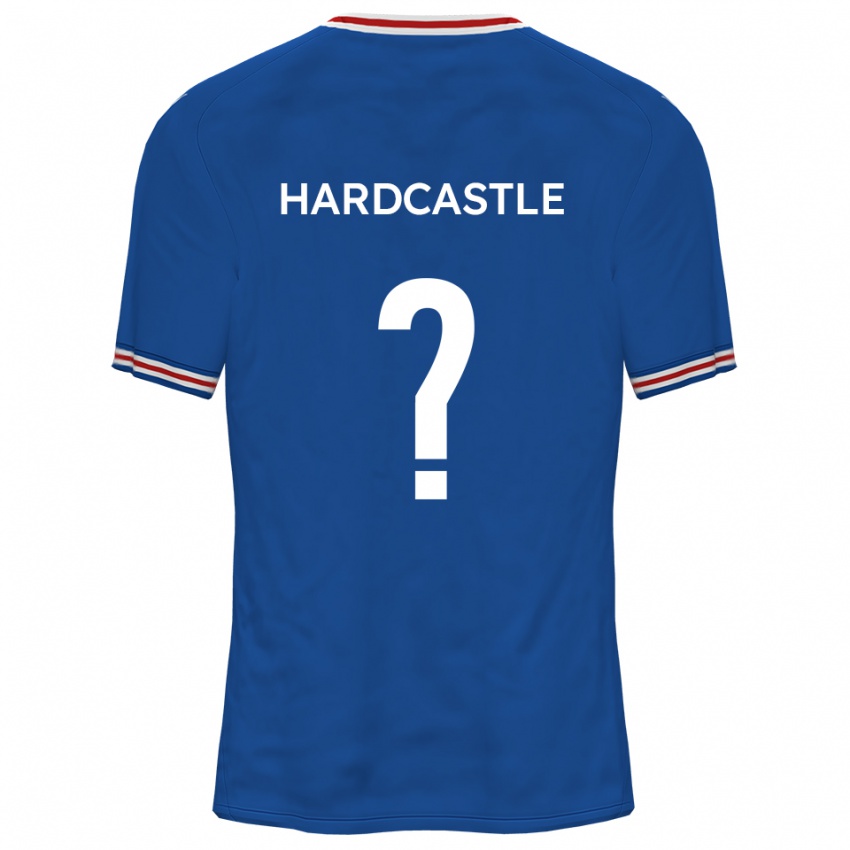 ילדים Elisha Hardcastle #0 כחול דודג'ר הרחק ג'רזי 2025/26 חולצה קצרה