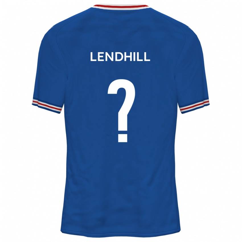 ילדים Lucy Lendhill #0 כחול דודג'ר הרחק ג'רזי 2025/26 חולצה קצרה