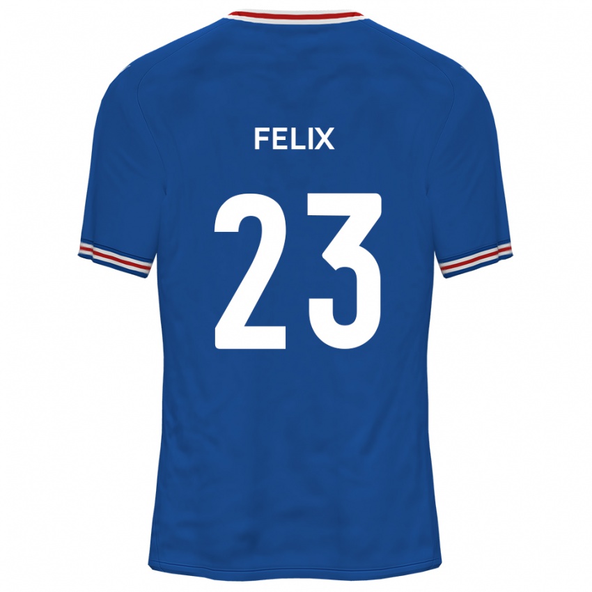 ילדים Joe Felix #23 כחול דודג'ר הרחק ג'רזי 2025/26 חולצה קצרה