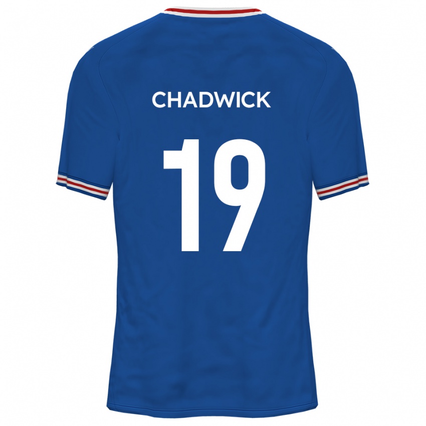 ילדים בילי צ'דוויק #19 כחול דודג'ר הרחק ג'רזי 2025/26 חולצה קצרה