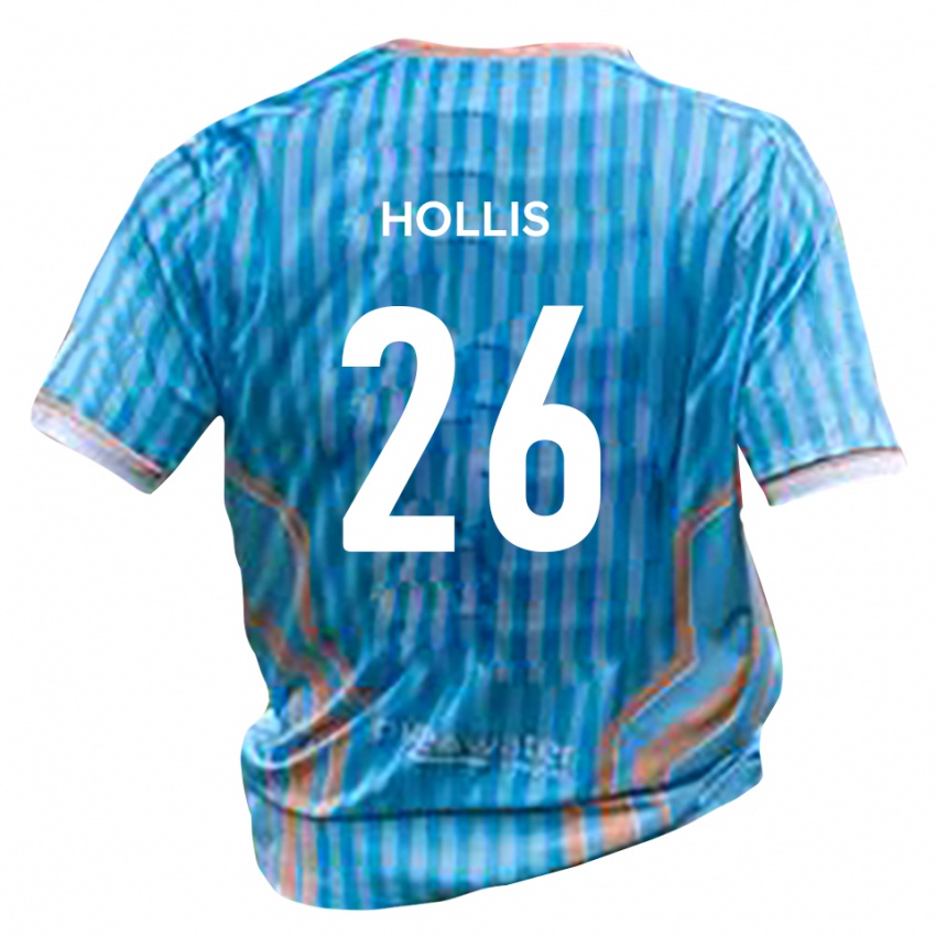 ילדים היידן הוליס #26 שחור זהב הרחק ג'רזי 2025/26 חולצה קצרה