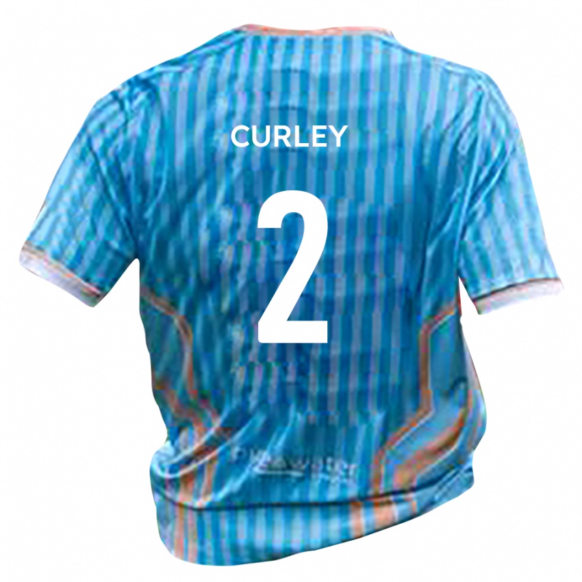 ילדים Matt Curley #2 שחור זהב הרחק ג'רזי 2025/26 חולצה קצרה