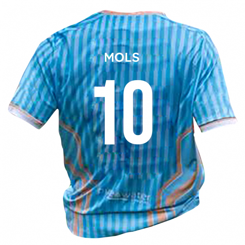 ילדים סטפן מולס #10 שחור זהב הרחק ג'רזי 2025/26 חולצה קצרה