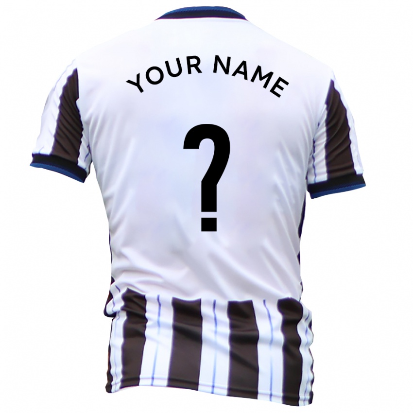 ילדים השם שלך #0 לבן שחור הרחק ג'רזי 2025/26 חולצה קצרה