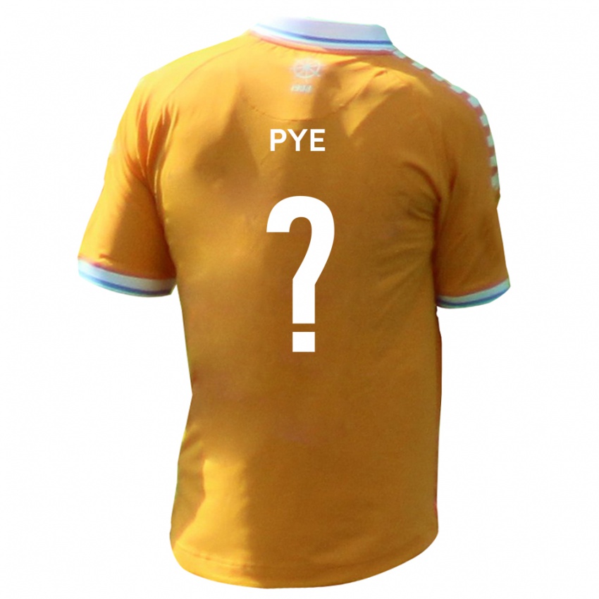 ילדים Jade Pye #0 צהוב כחול הרחק ג'רזי 2025/26 חולצה קצרה