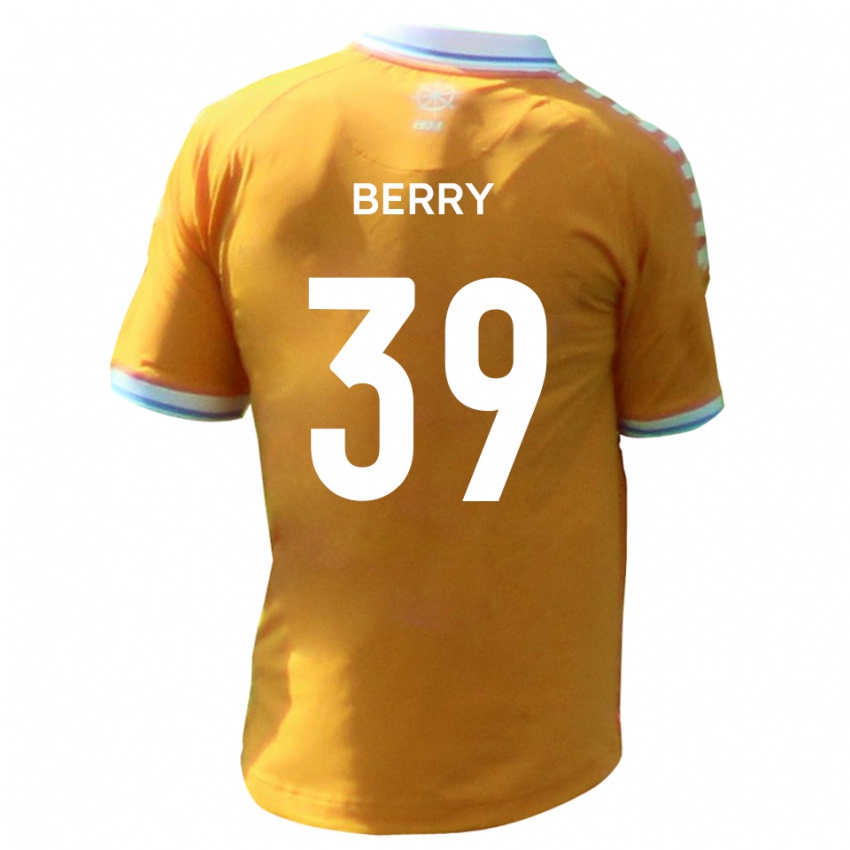 ילדים Charlie Berry #39 צהוב כחול הרחק ג'רזי 2025/26 חולצה קצרה