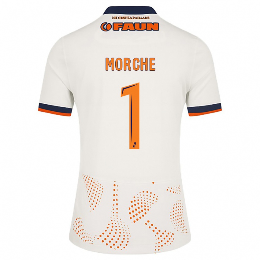 ילדים קוסט מורקה #1 לבן כתום הרחק ג'רזי 2025/26 חולצה קצרה