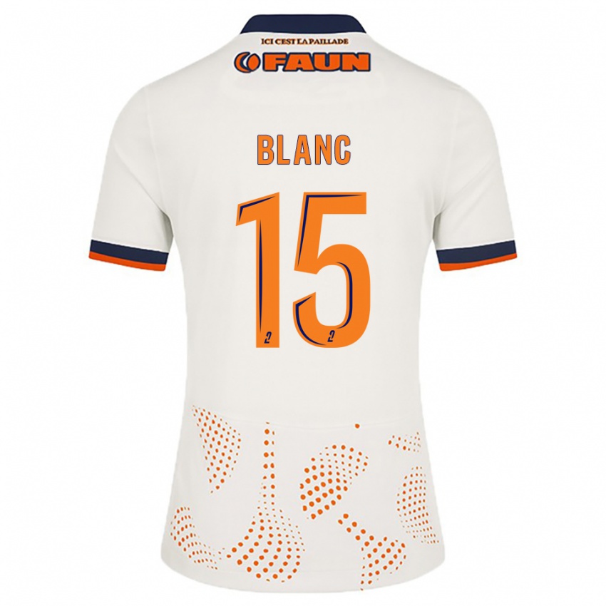 ילדים סירייל ז'ולי בלאן #15 לבן כתום הרחק ג'רזי 2025/26 חולצה קצרה