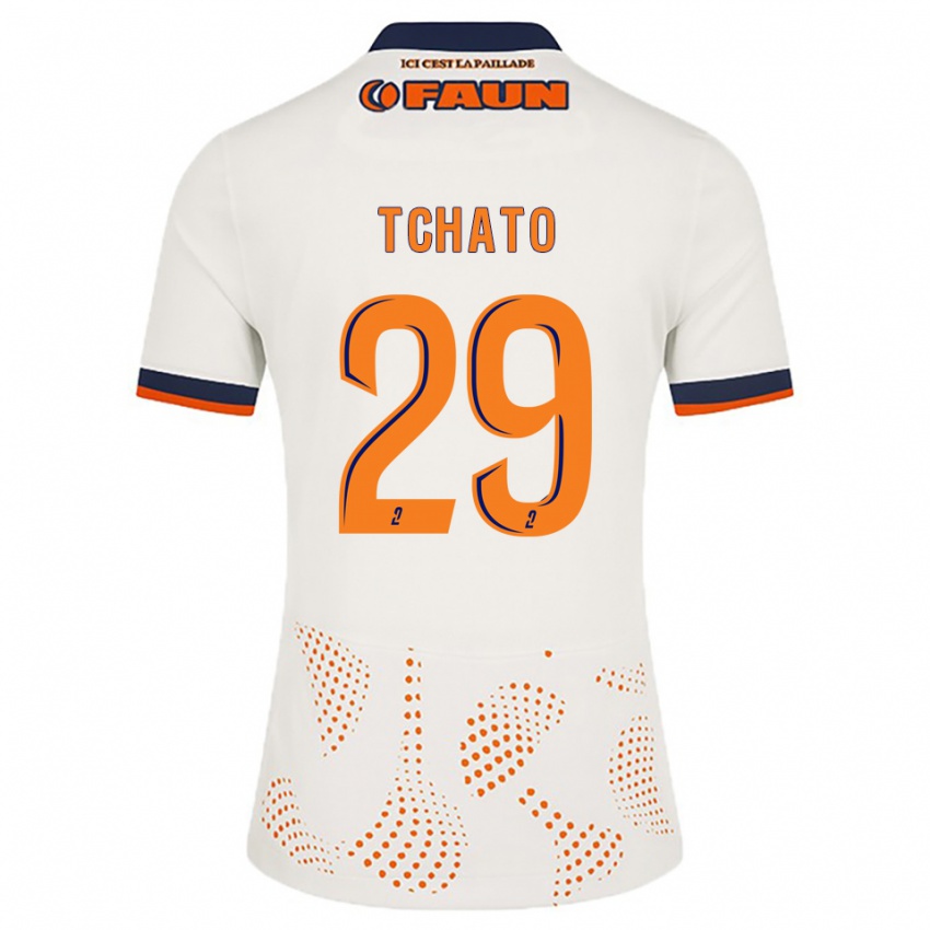 ילדים אנזו צ'אטו #29 לבן כתום הרחק ג'רזי 2025/26 חולצה קצרה