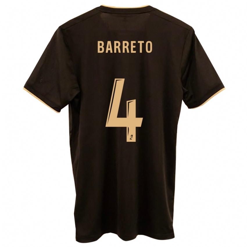 ילדים מיקאל בארטו #4 כחול אדום הרחק ג'רזי 2025/26 חולצה קצרה